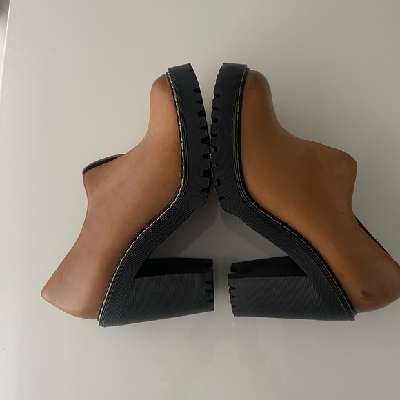 Dr. Martens CORDELIA Leather Slip On Chunky Booties EUC 90s Y2K - Picture 5 of 9